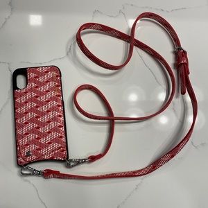 Bandolier iPhone X / XS Brand New Red Patterned